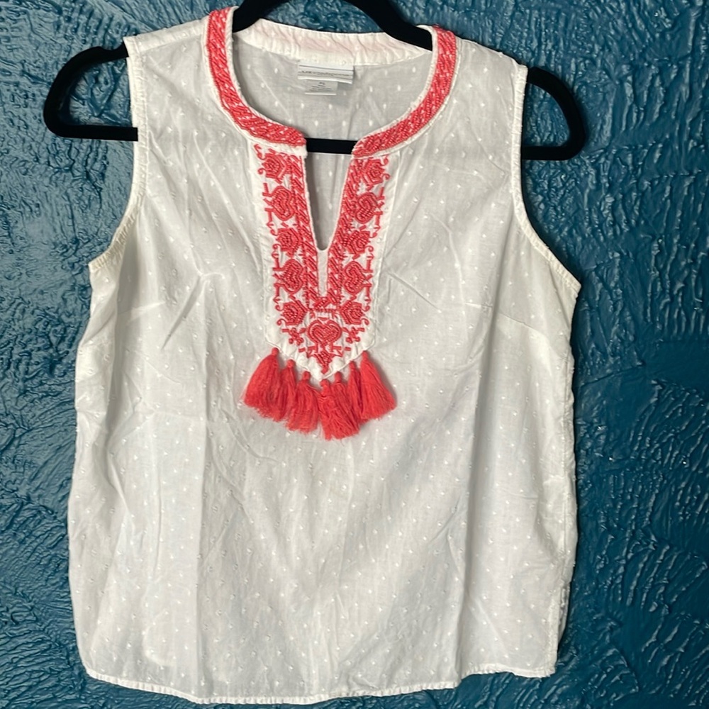 Liz Claiborne Beaded Top